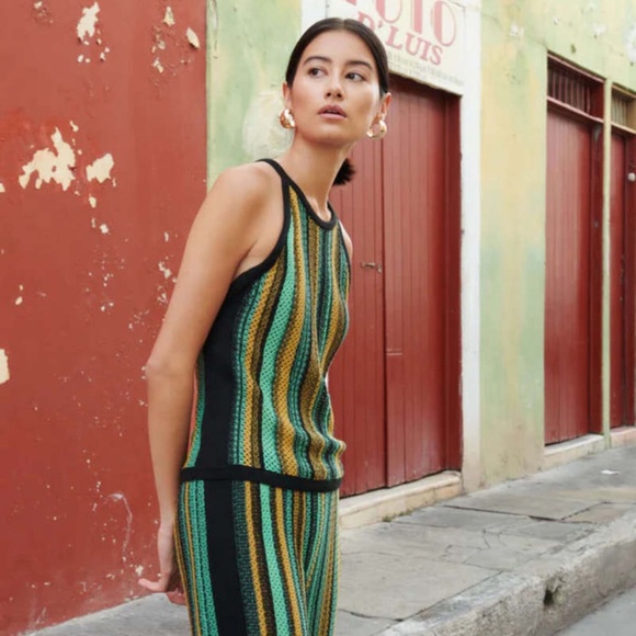 Nation LTD Multicolor Striped Tank Top - Picture 5 of 16